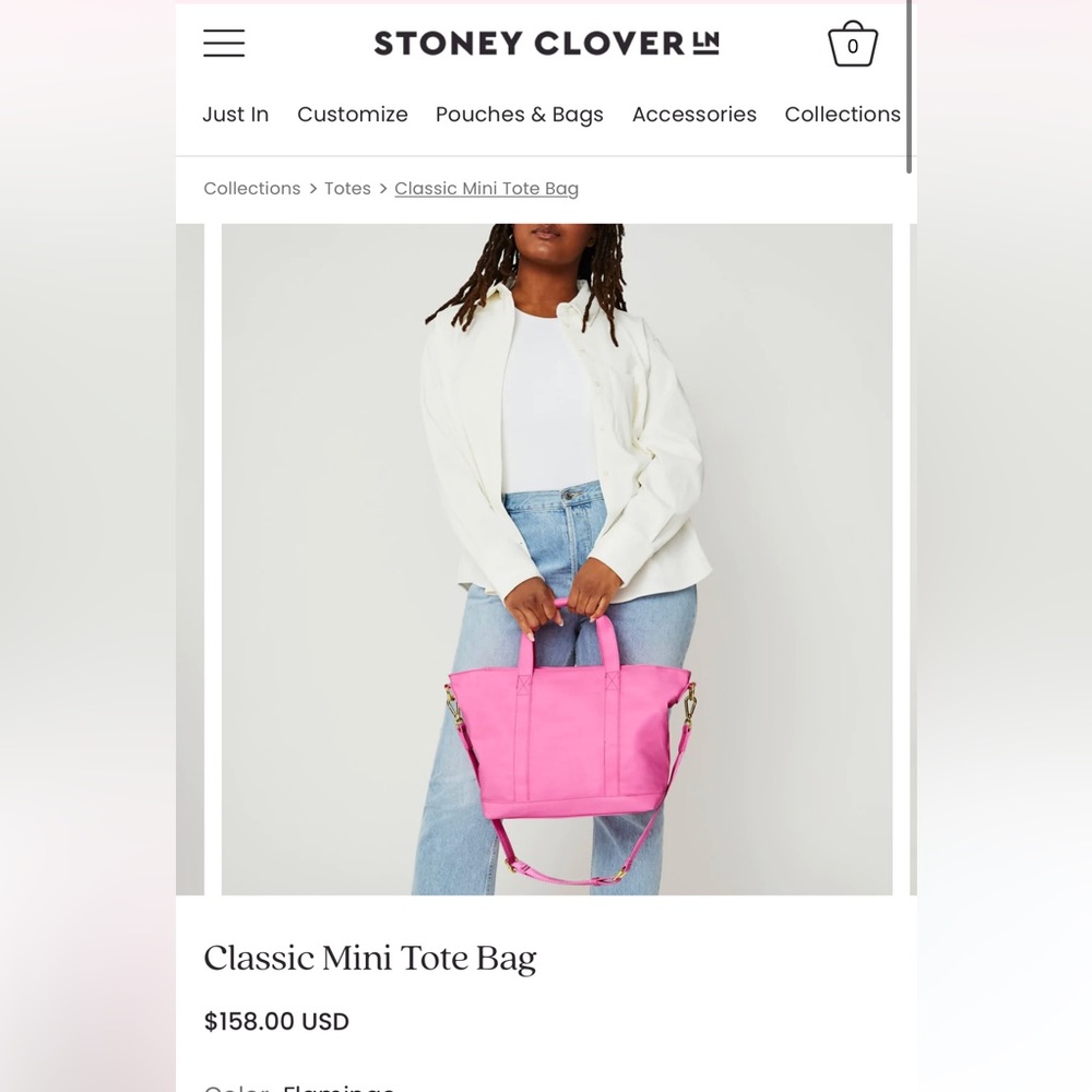 Stoney clover lane Mickey and Minnie mini tote - Picture 6 of 6